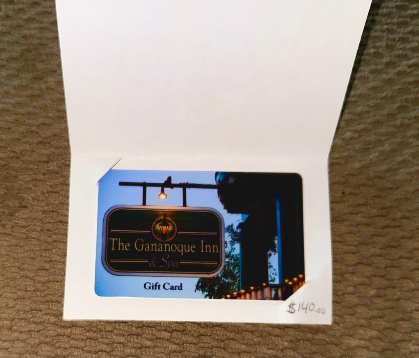 The Gananoque Inn & Spa $140.00 Gift Card - photo 2