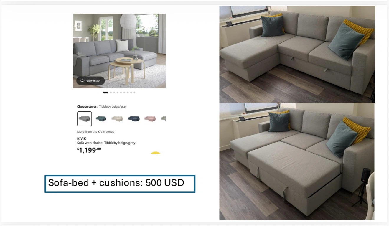 IKEA Sofa bed