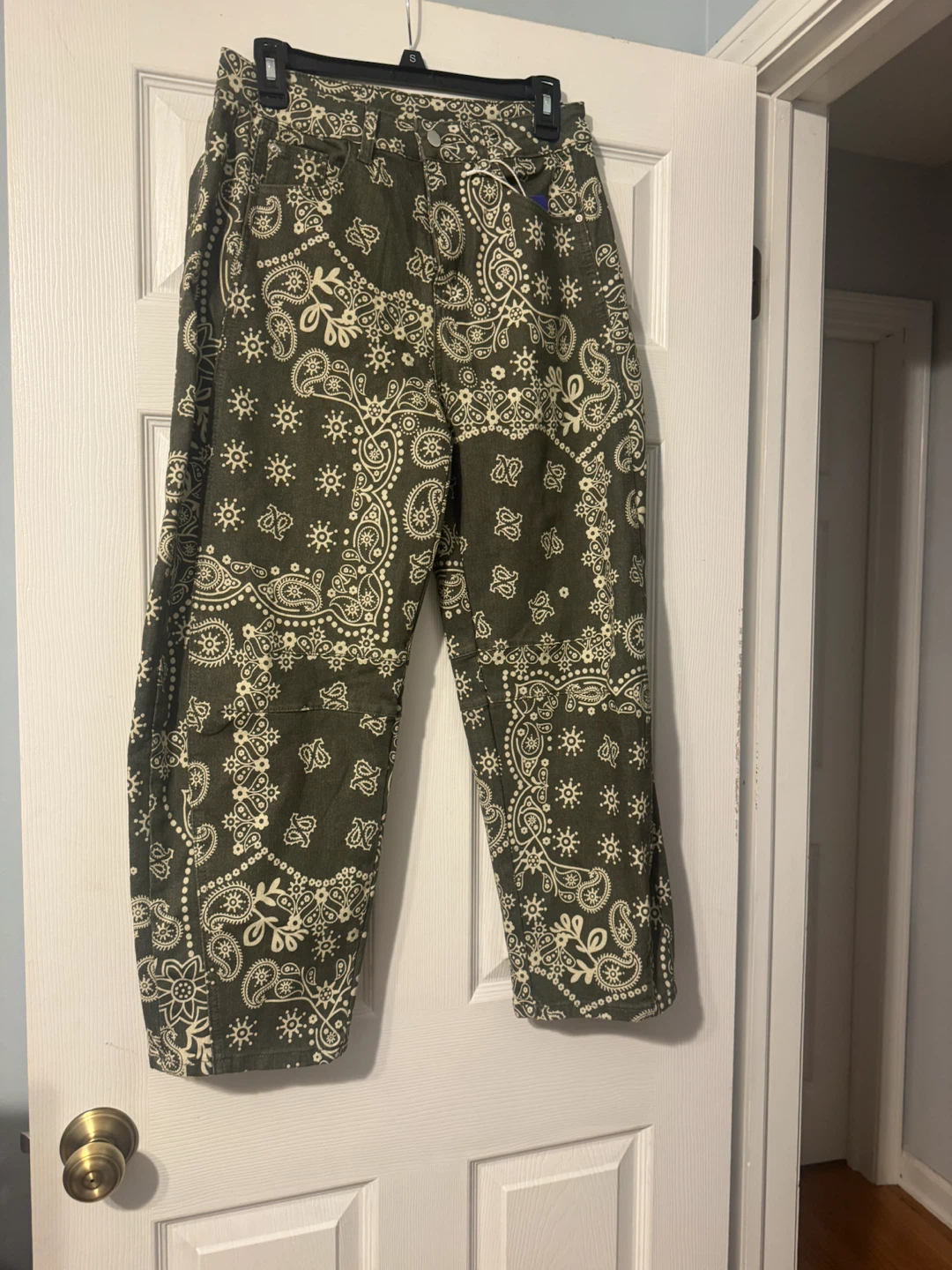 CHOUYATOU Bandana Print Pants Size M