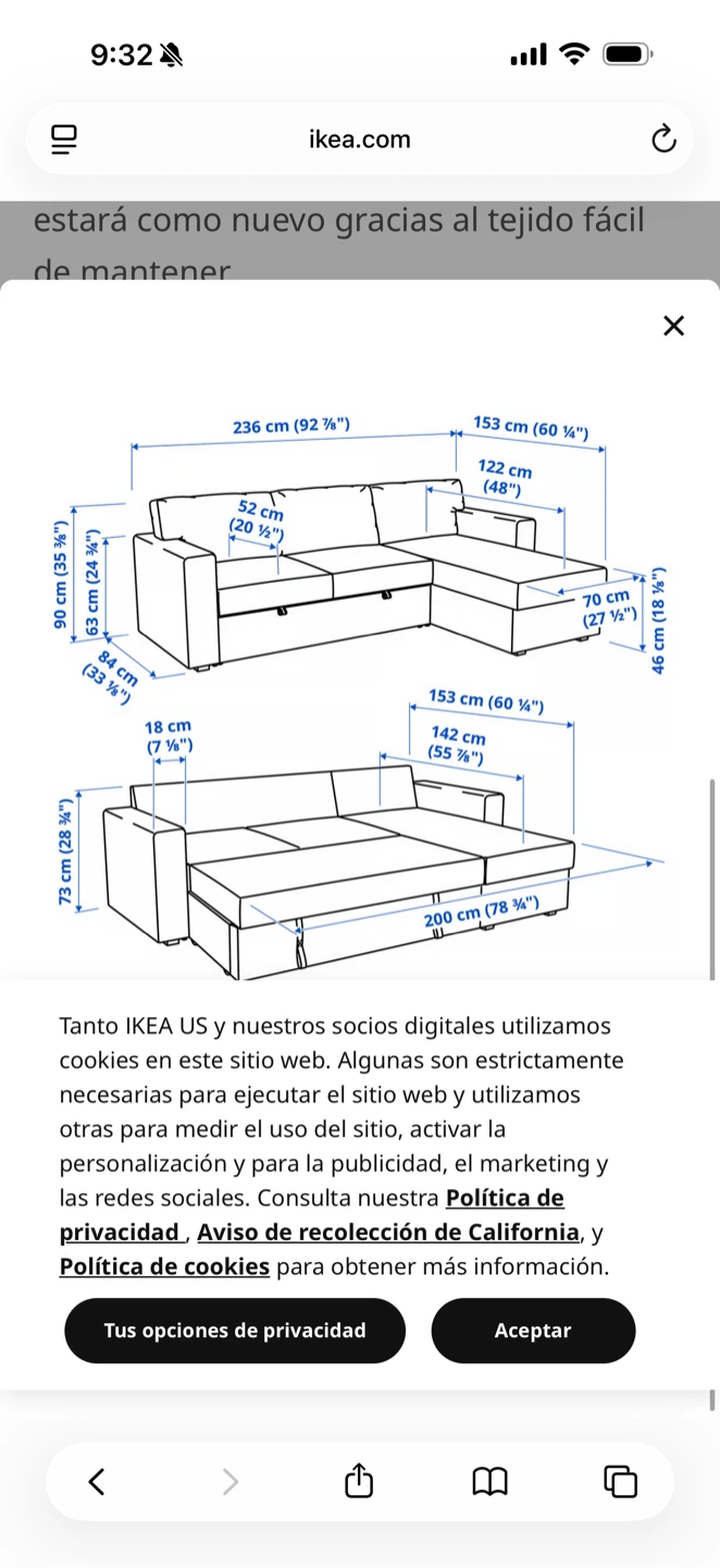 IKEA Sofa bed - photo 3