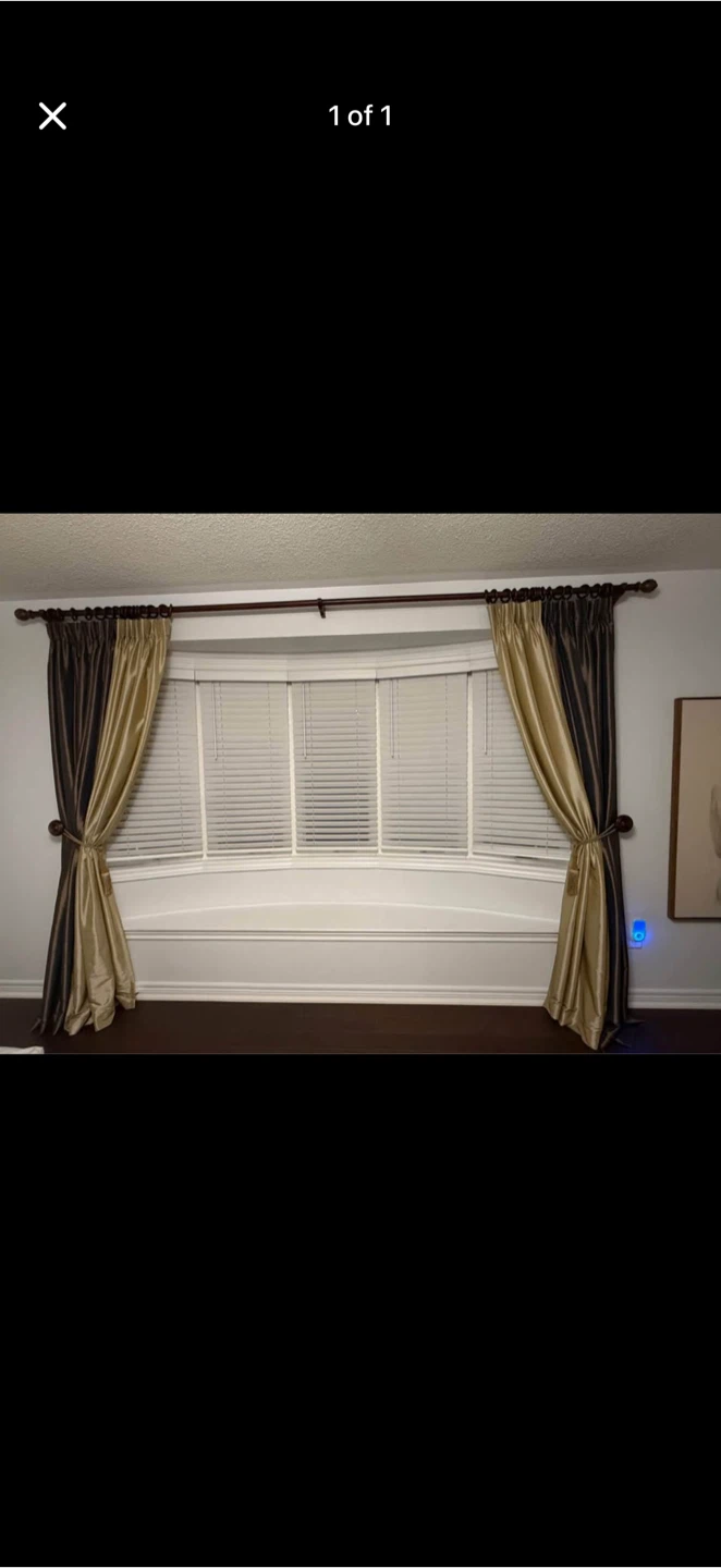 Two-Tone Curtains