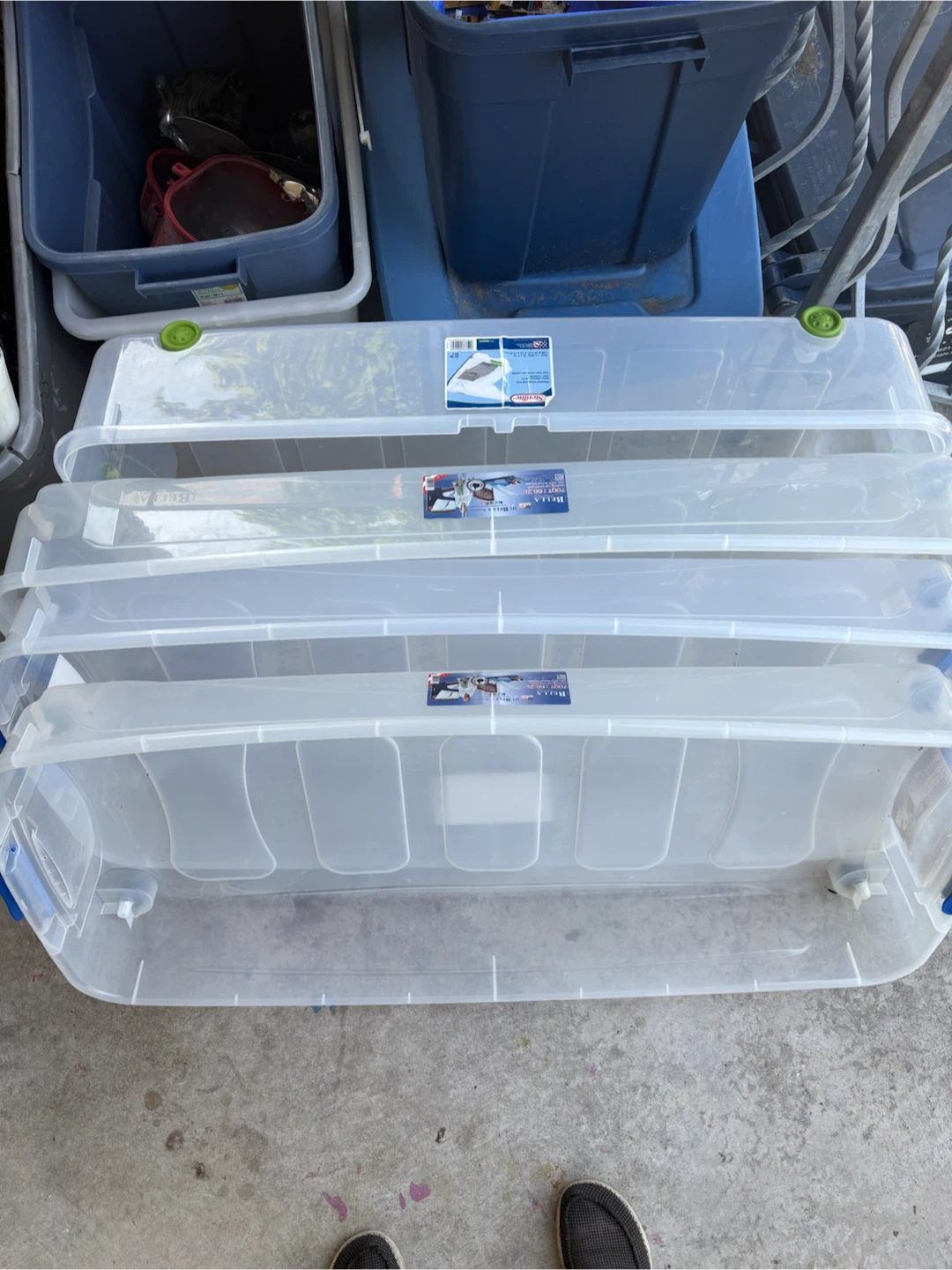 Sterilite/Bella Underbed Storage Box with Wheels