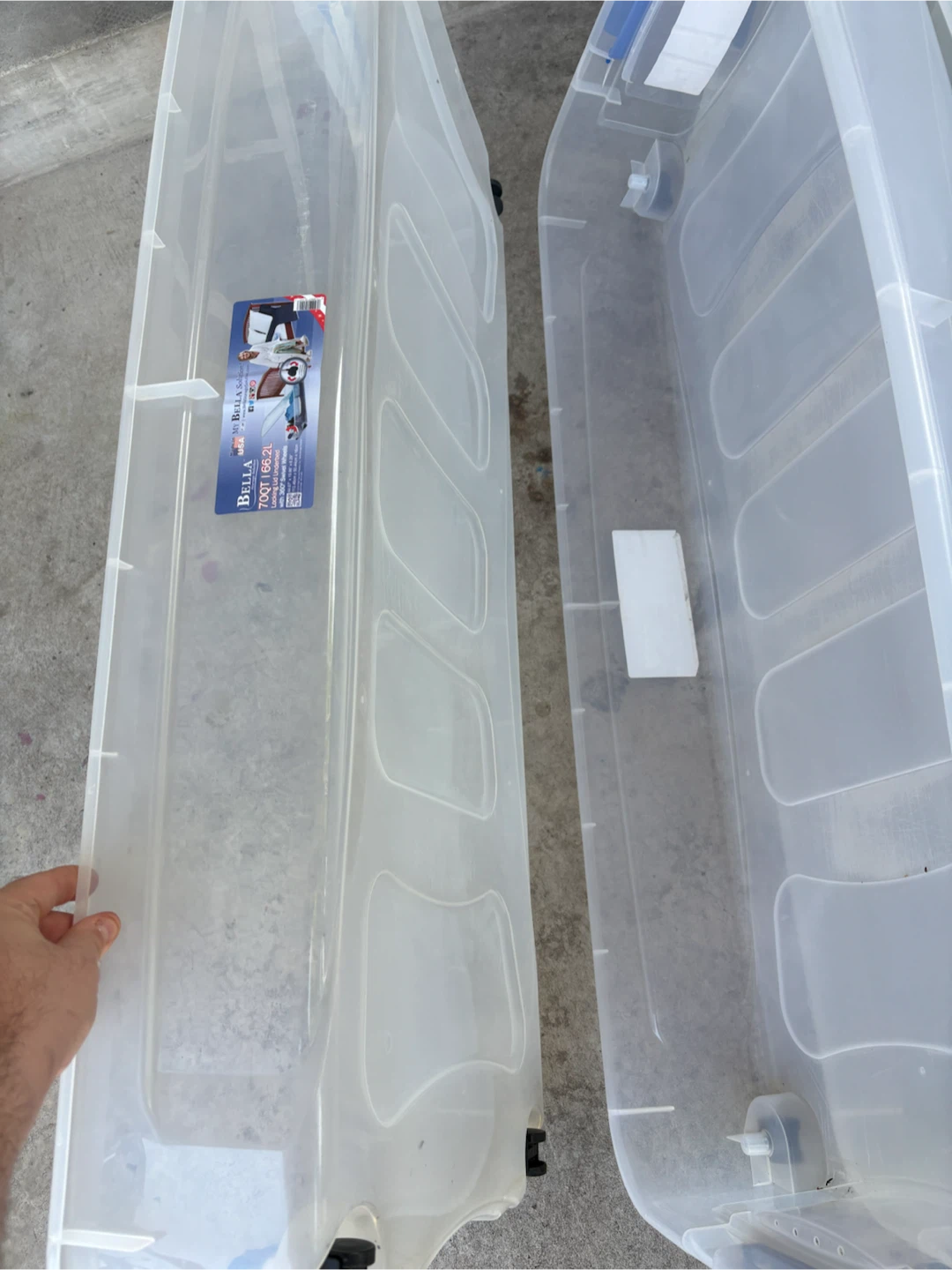 Sterilite/Bella Underbed Storage Box with Wheels - photo 5