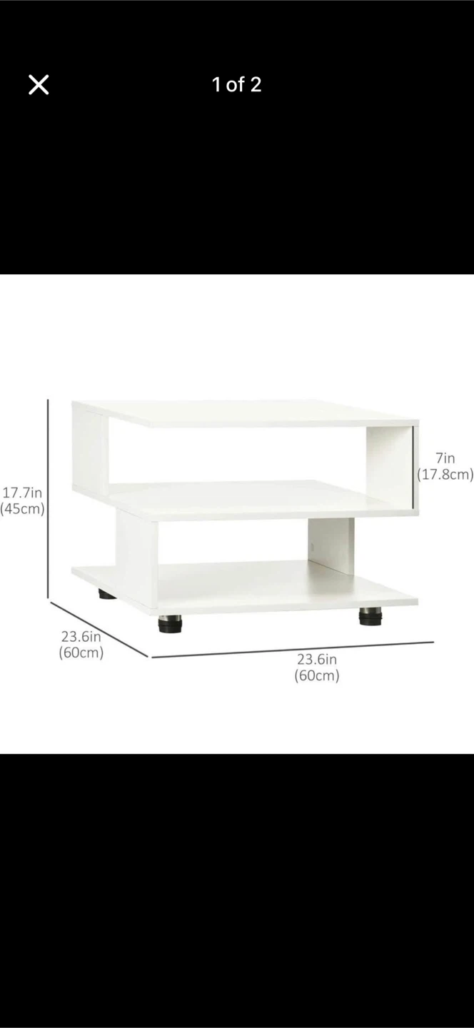 White Modern Coffee Table