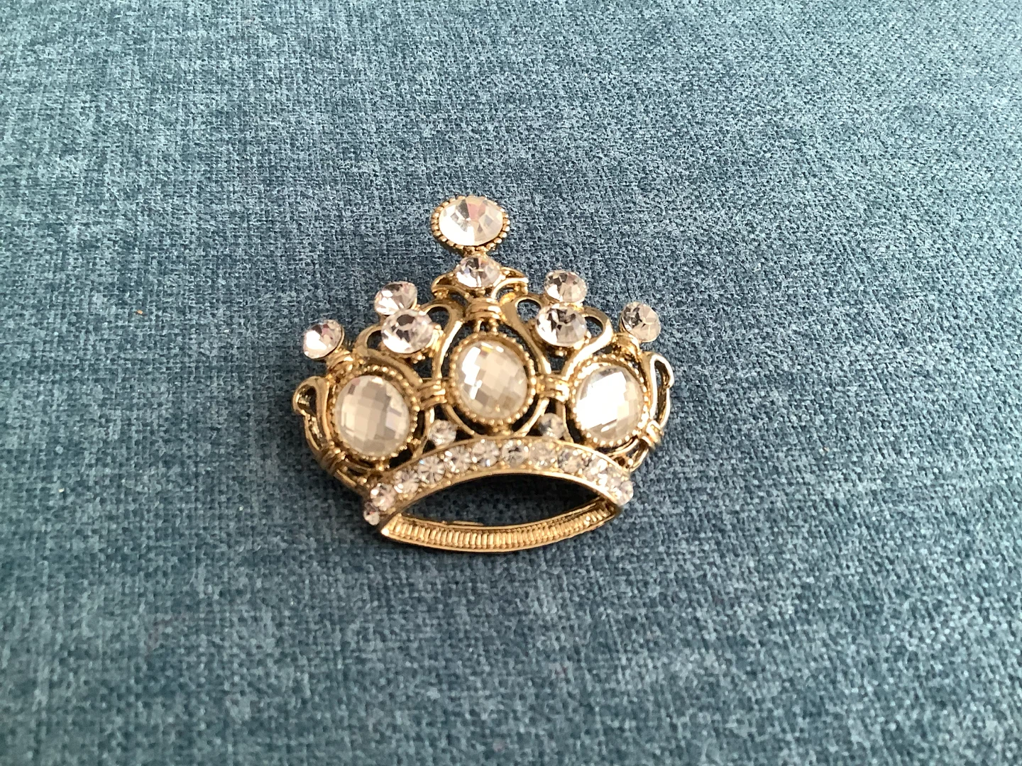 Jubilee Crown Gold Plated with Crystals $ Rhinestones 🐞 - photo 3