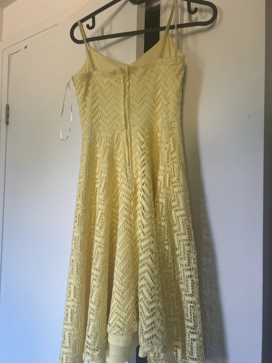 Streetwear Society Yellow Lace Dress - Size S - photo 2