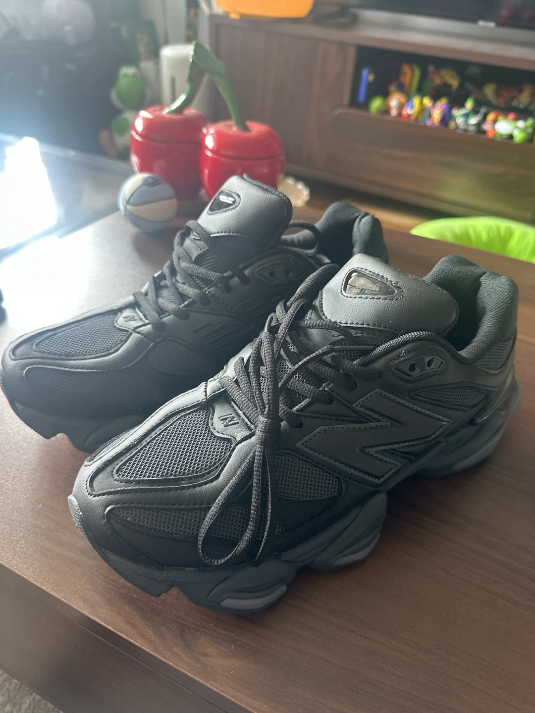 New Balance 9060 Triple Black Sneakers