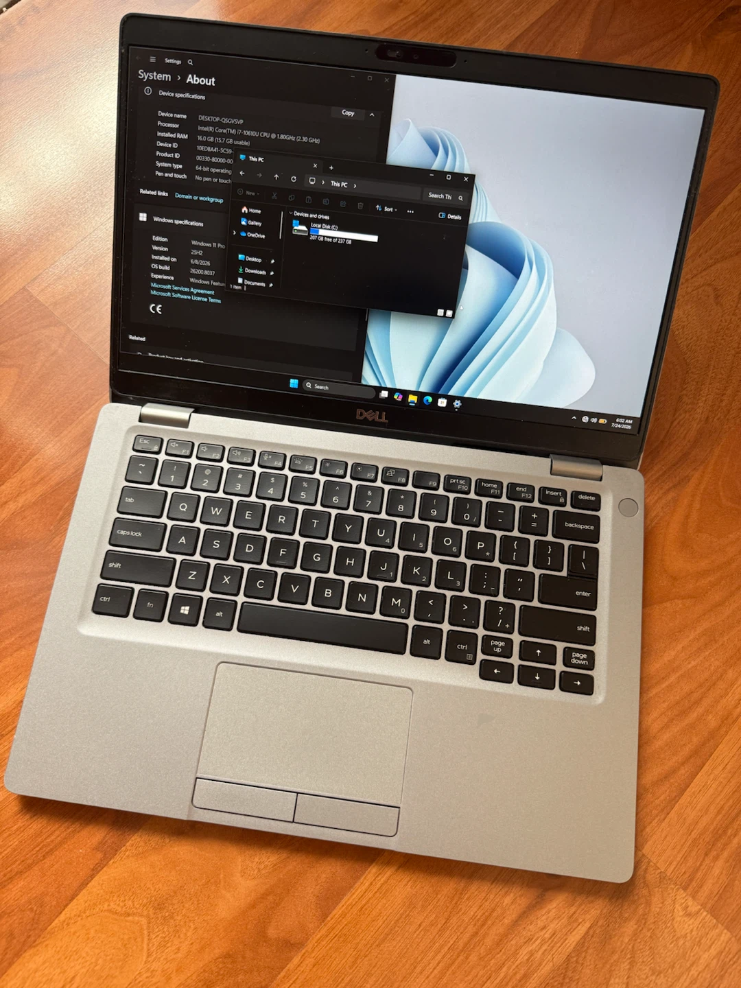 Dell Laptop 5310
