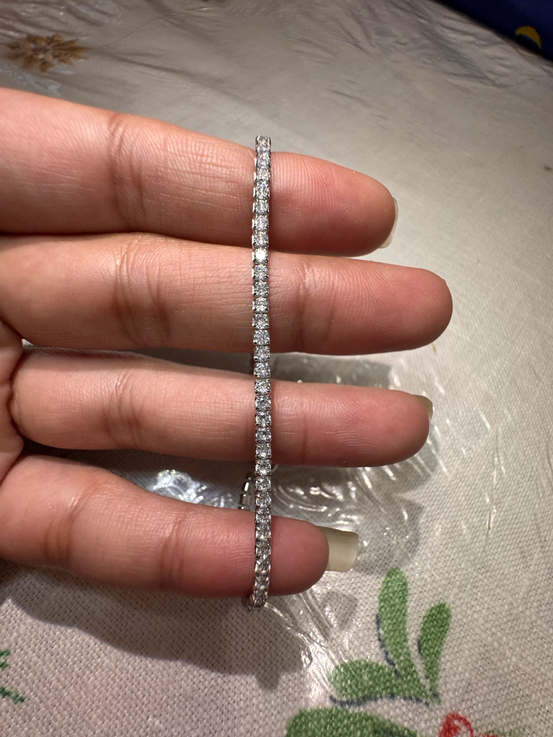 ✨ 925 Sterling Silver with American Diamonds (AD) ✨