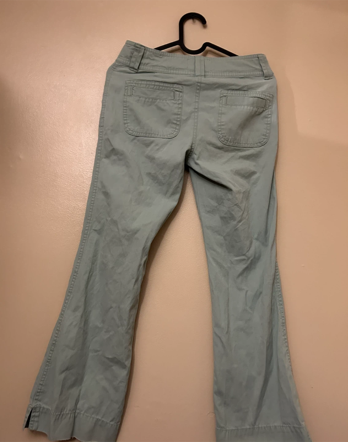 Old Navy 100% Cotton Light Green Pants Kids Size 12 - photo 2