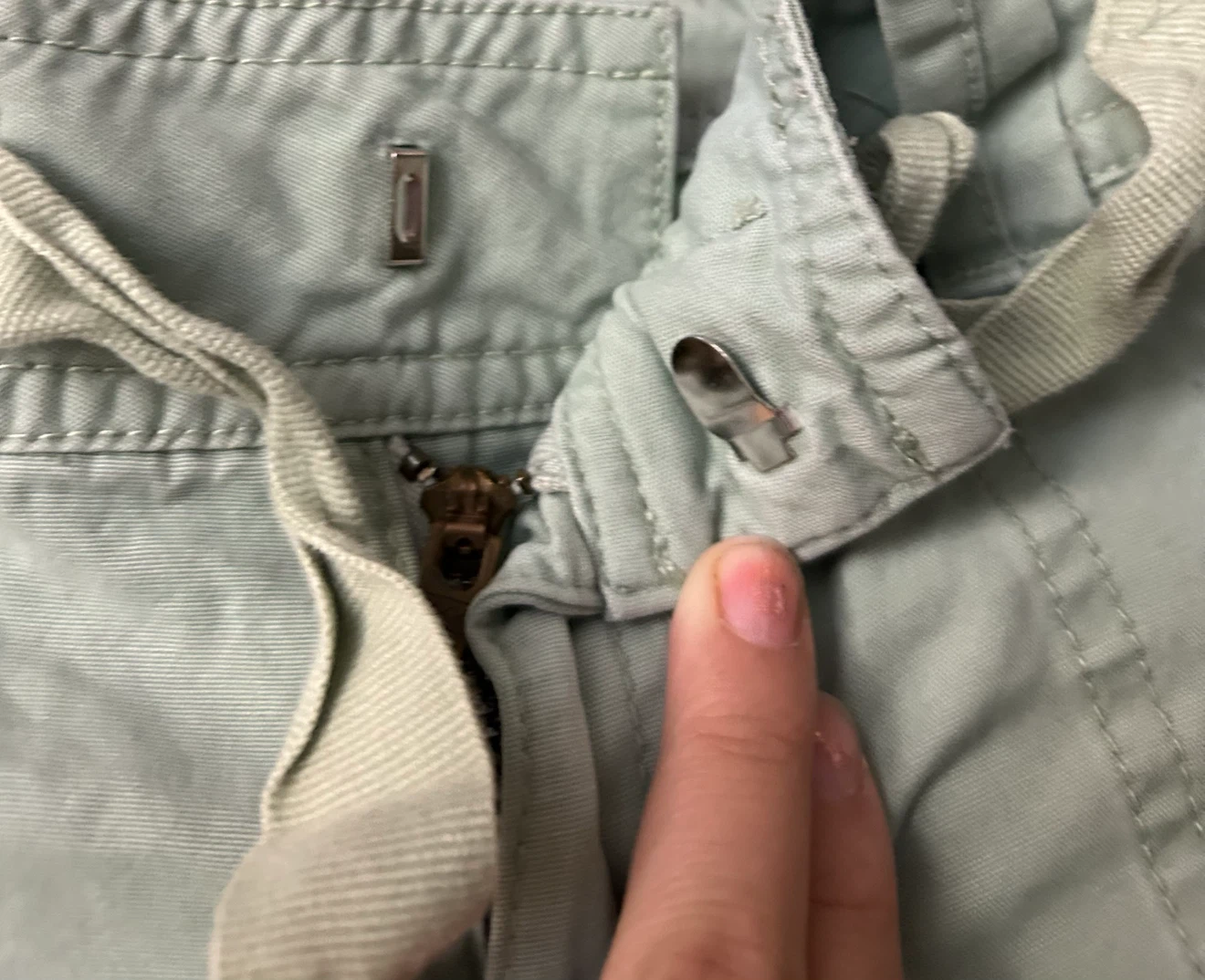 Old Navy 100% Cotton Light Green Pants Kids Size 12 - photo 3