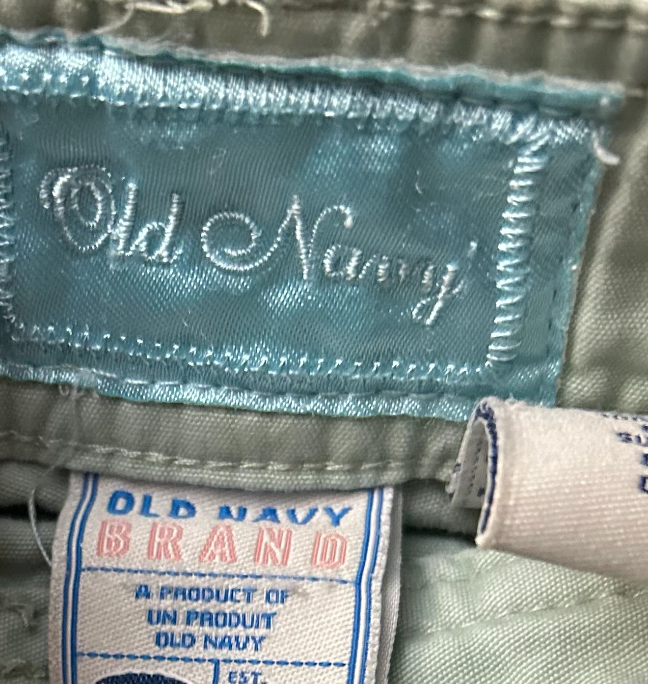 Old Navy 100% Cotton Light Green Pants Kids Size 12 - photo 5