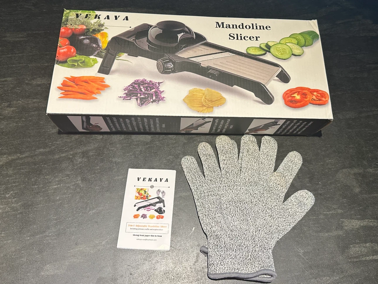 Mandoline Slicer with Gloves