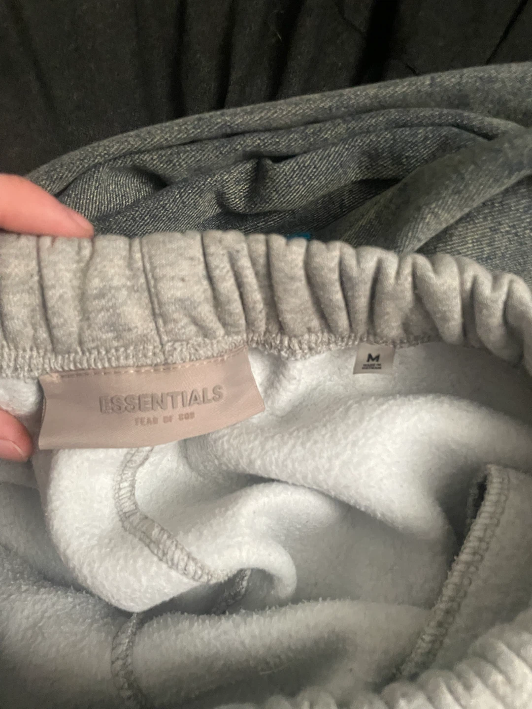 Fear of God Essentials Grey Sweatpants - photo 4