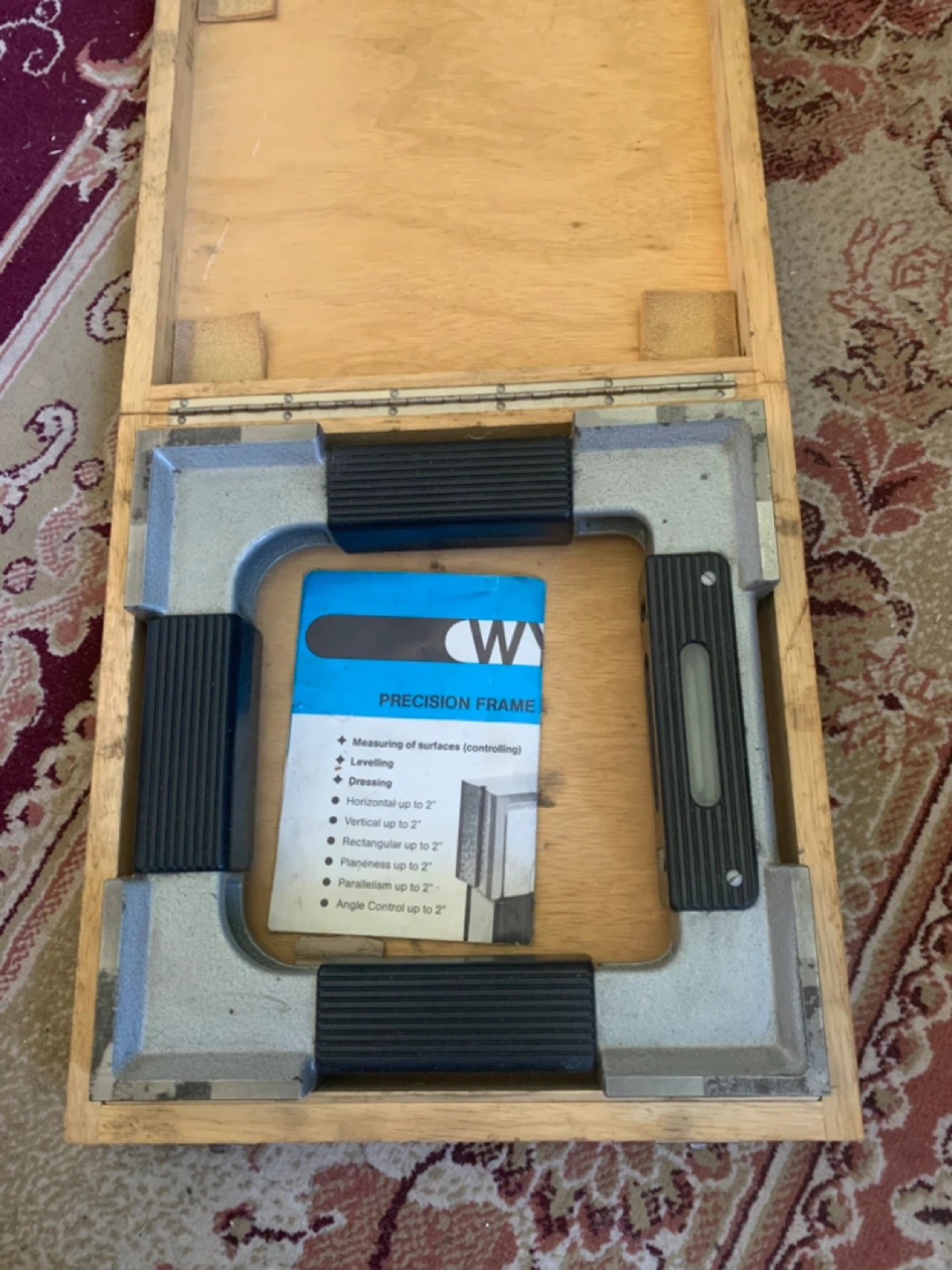 Wyler Precision Frame Spirit Level A58 - photo 2