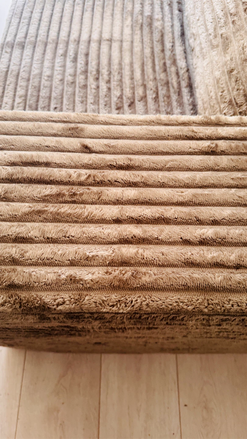 Corduroy boneless sofa - photo 3