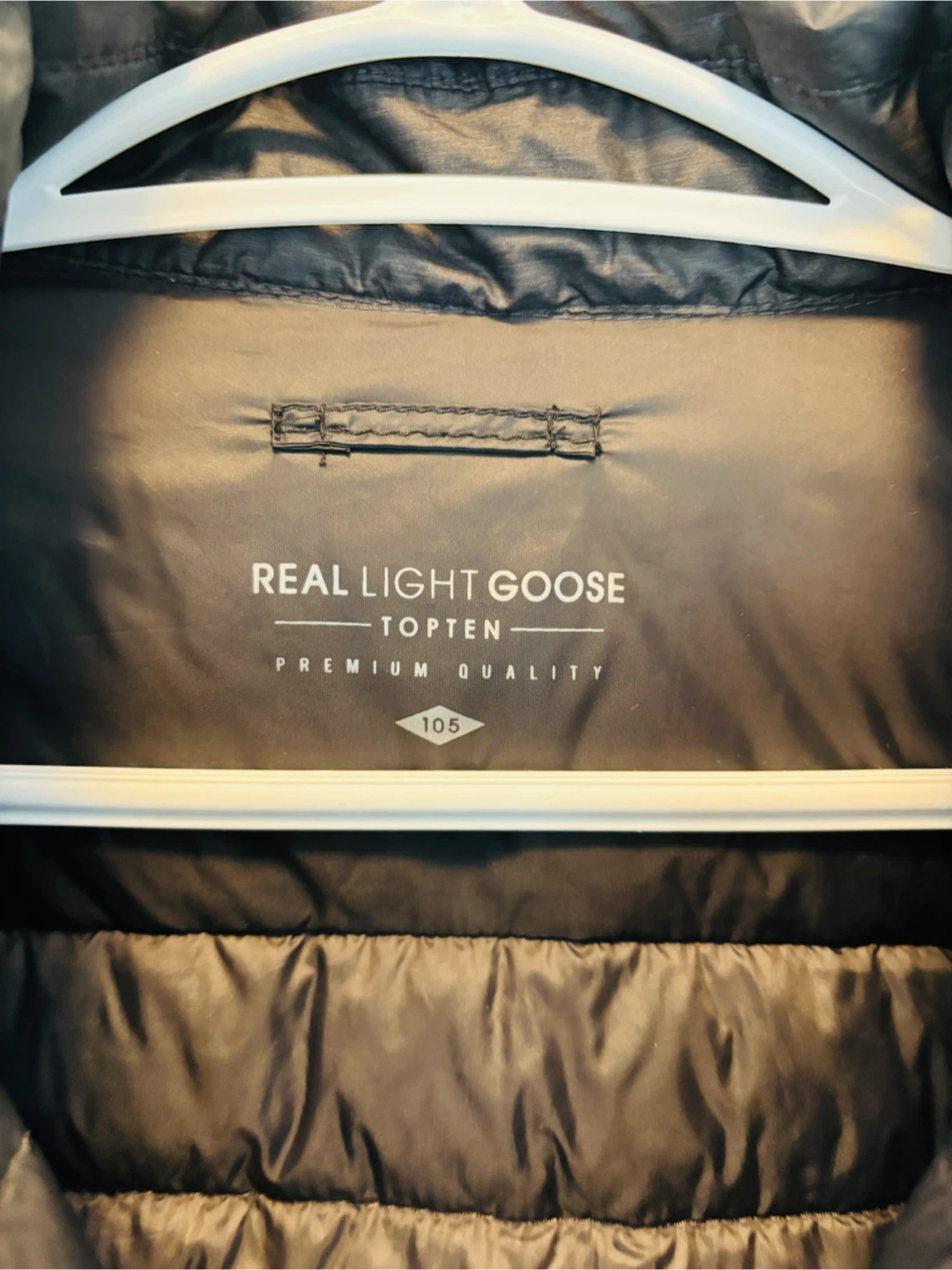Real Light Goose Puffer Jacket - photo 3
