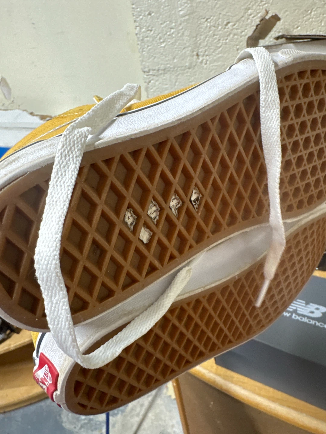 Vans SK8-Hi Yellow Suede High Top Sneakers - photo 3