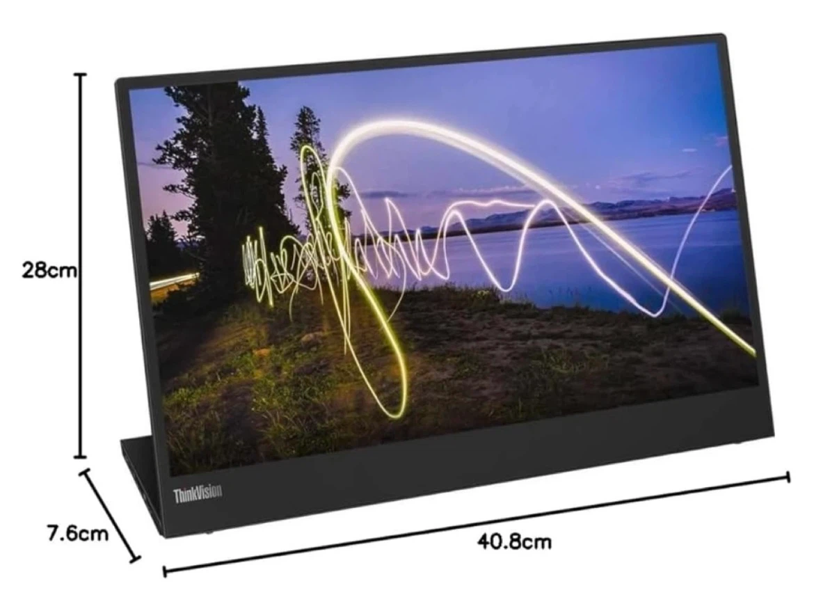 BRAND NEW 🥕 Lenovo Portable Monitor ThinkVision M15 LED  15.6"