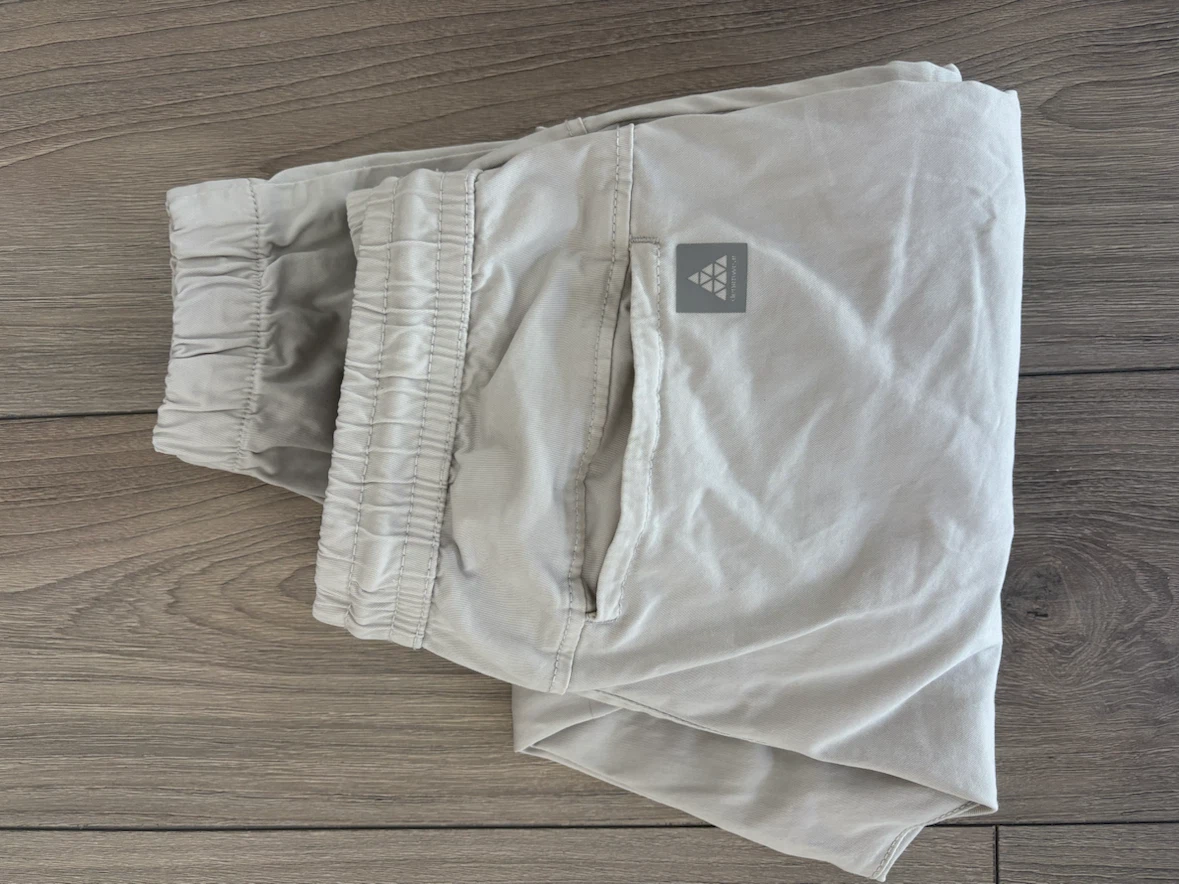 ZARA Light Beige Joggers Size L - photo 4