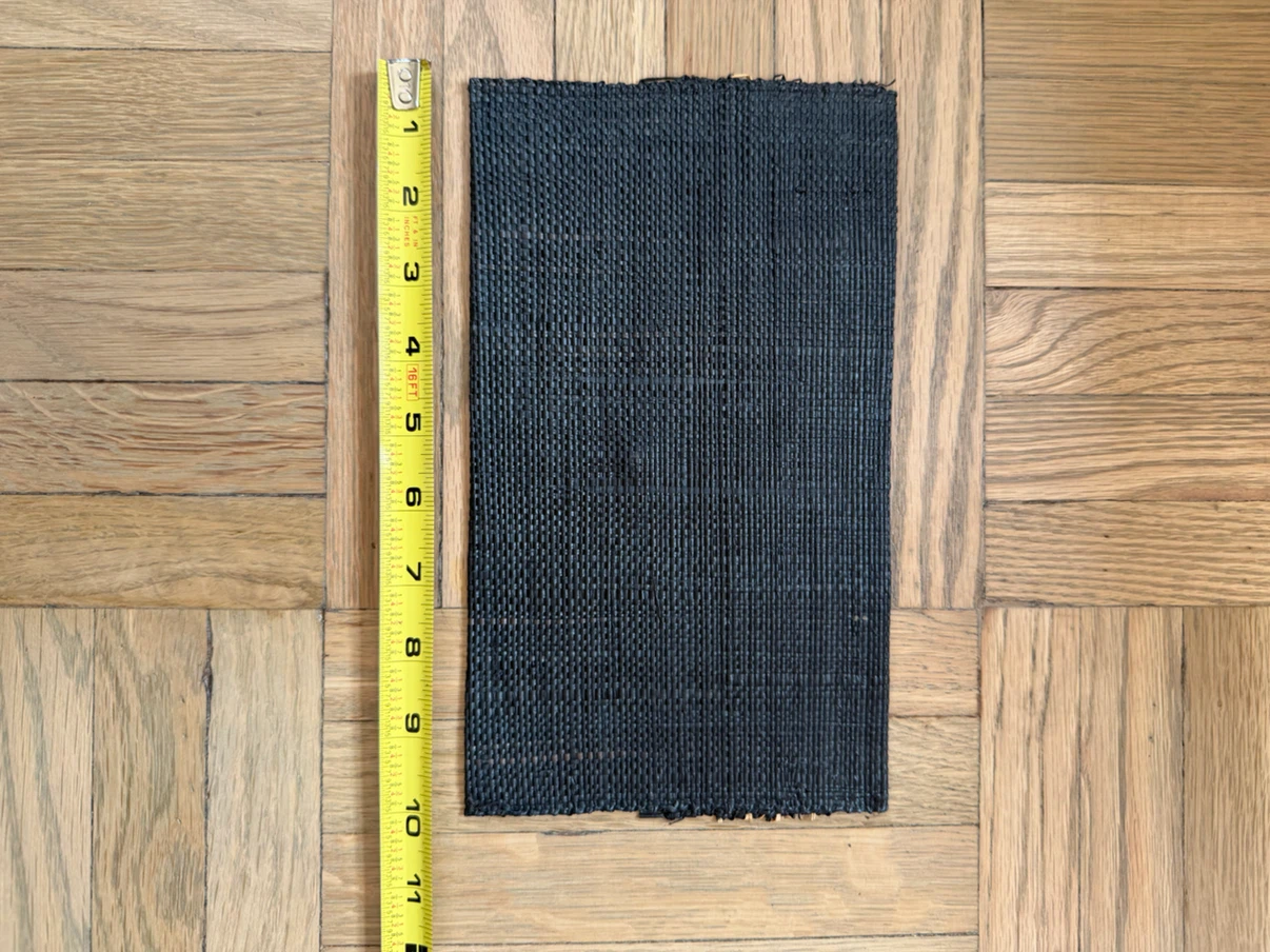 Woven Clutch/Pouch with Bamboo Accent - photo 2