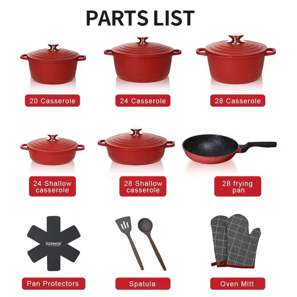 DONNOR Classic Non-Stick Cookware Set - photo 2