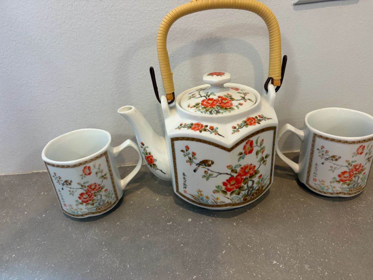 Vintage Teapot and Cup Set Made in Japan - photo 2