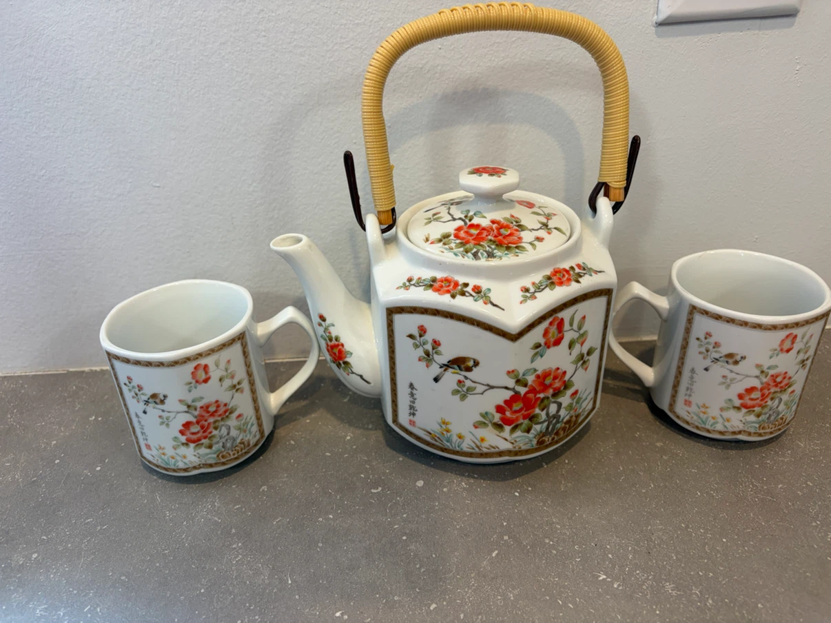 Vintage Teapot and Cup Set Made in Japan - photo 3