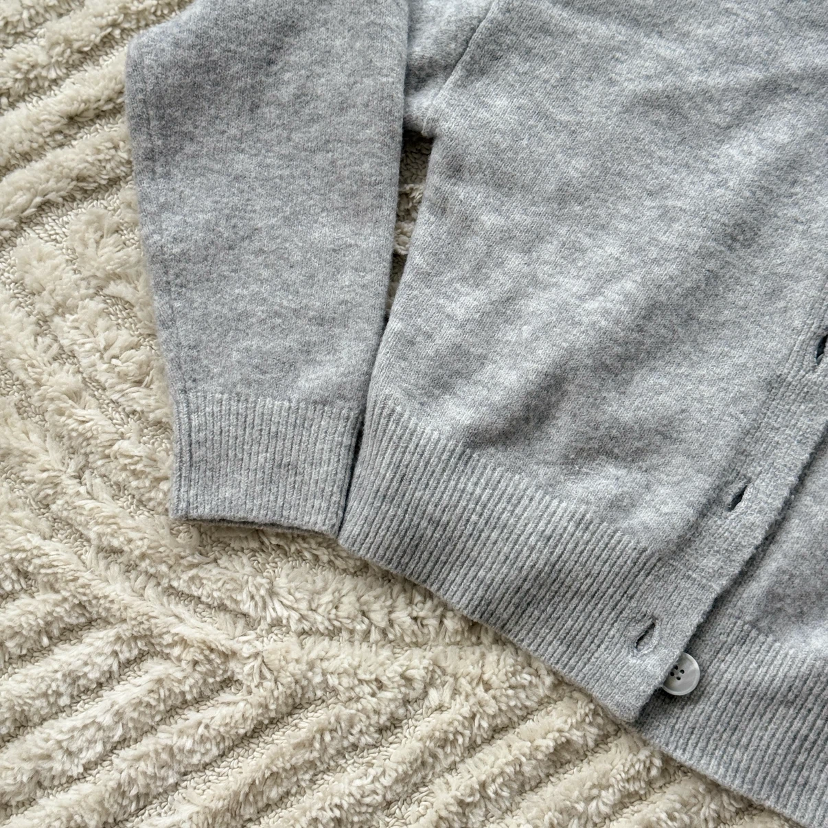 DYNAMITE Grey Button-Up Cardigan - photo 3