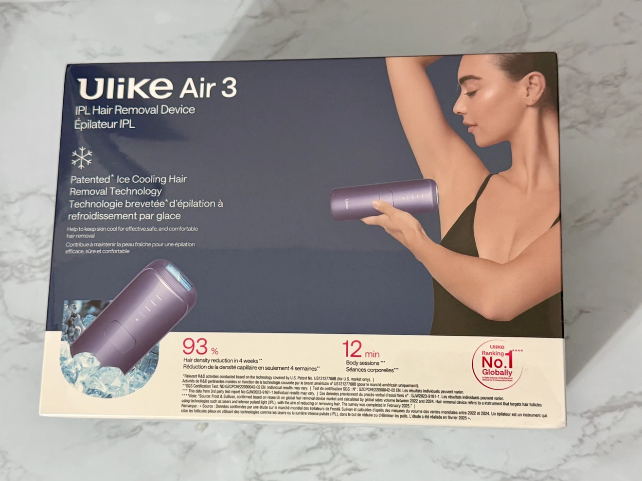 Ulike Air 3 IPL Hair Removal Device - Ice Cooling