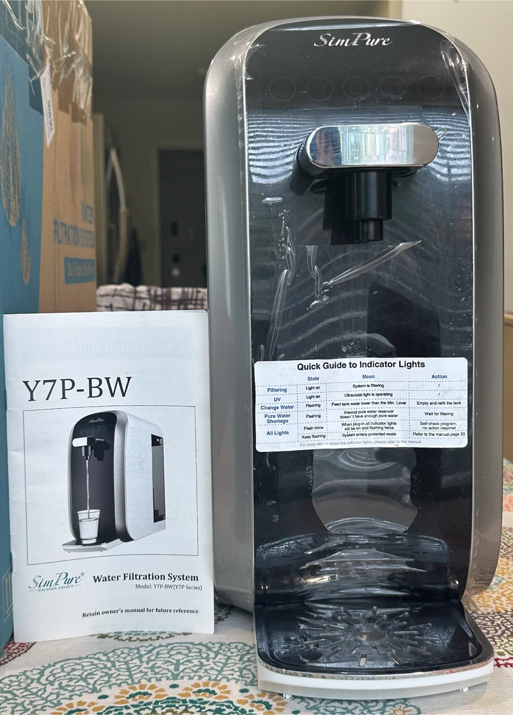 Water Filtration System for Countertop_Reverse Osmoisis