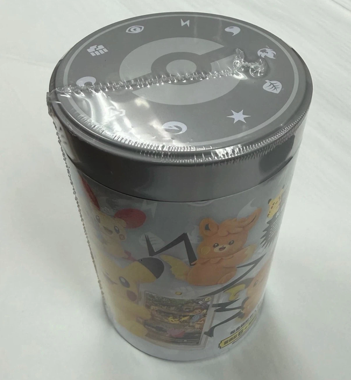 Pokémon TCG Chinese Tin Mystery Plush & TCG Card Factory Sealed