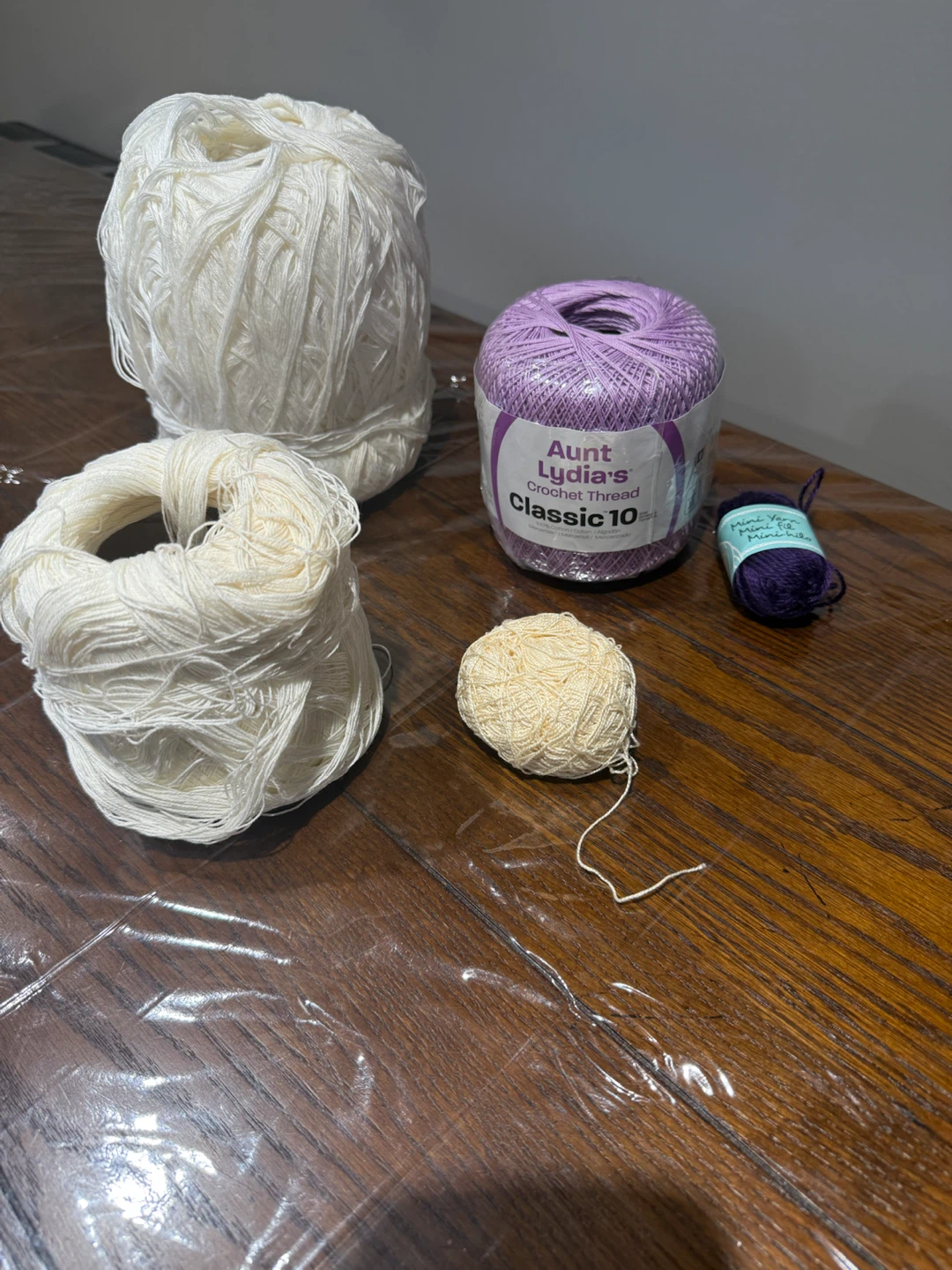 Yarn Bundle - Crochet Thread & Mini Yarn - photo 2