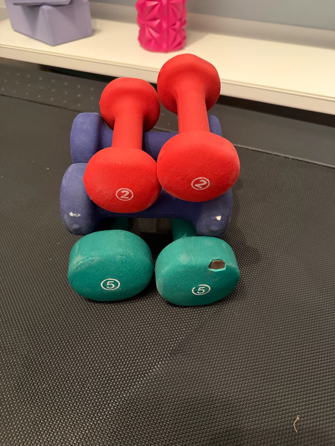 Dumbbell Set - 2lb, 3lb, 5lb Pairs