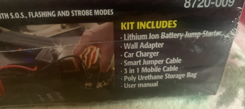 REACTOR Lithium Ion Power Bank with Booster Cables - photo 2