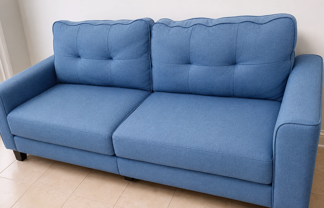 Blue Sofa Couch for sale (fairly used)