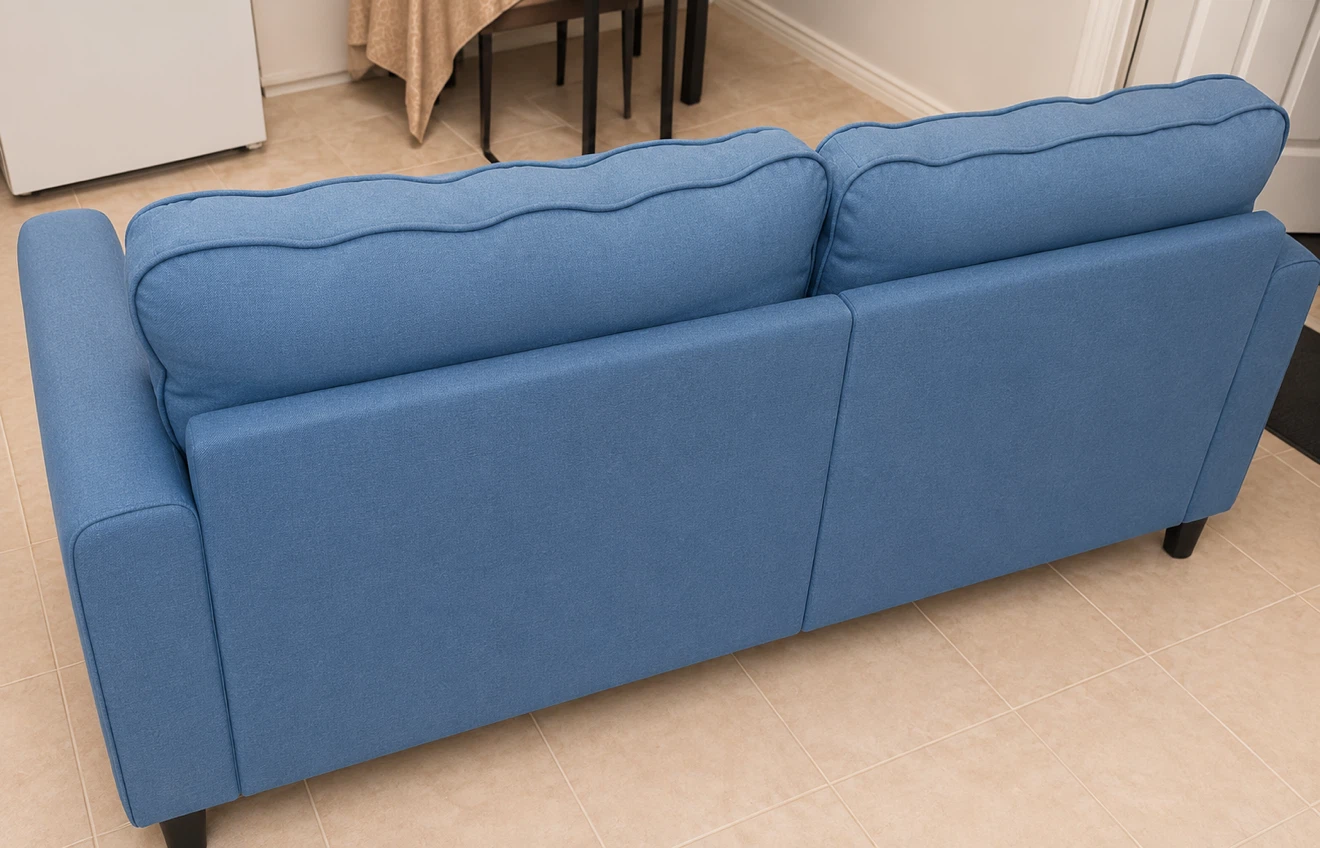 Blue Sofa Couch for sale (fairly used) - photo 2