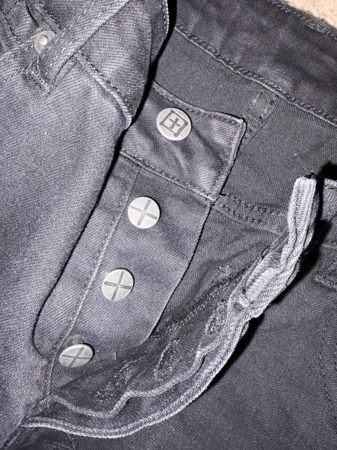 Ksubi Black Distressed Denim Jeans - photo 2