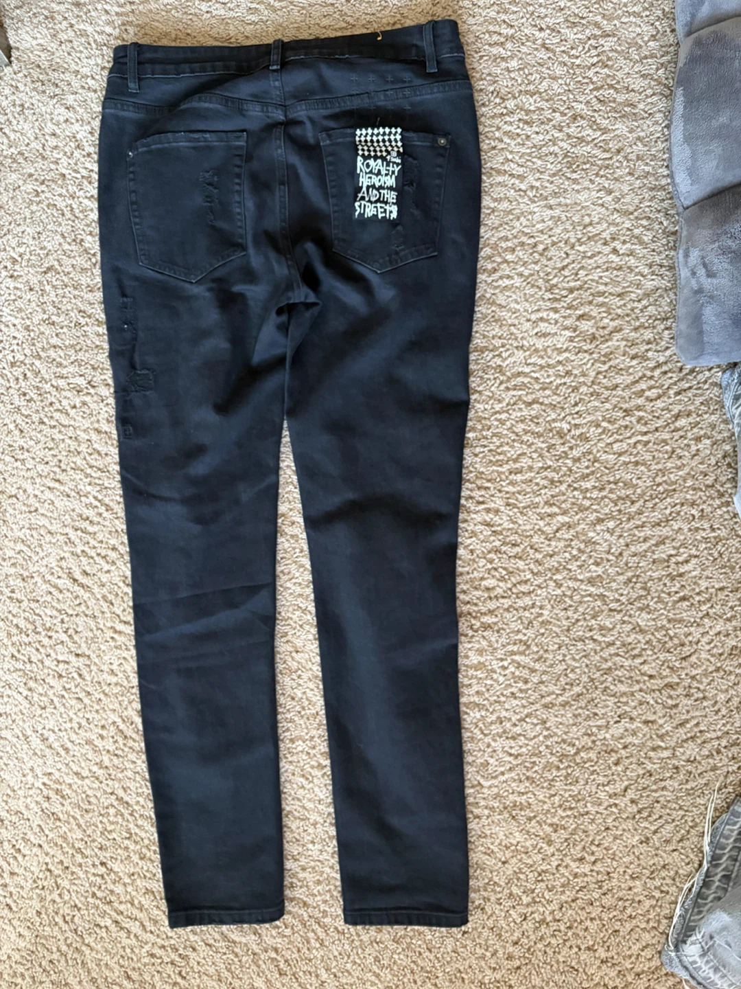 Ksubi Black Distressed Denim Jeans - photo 3