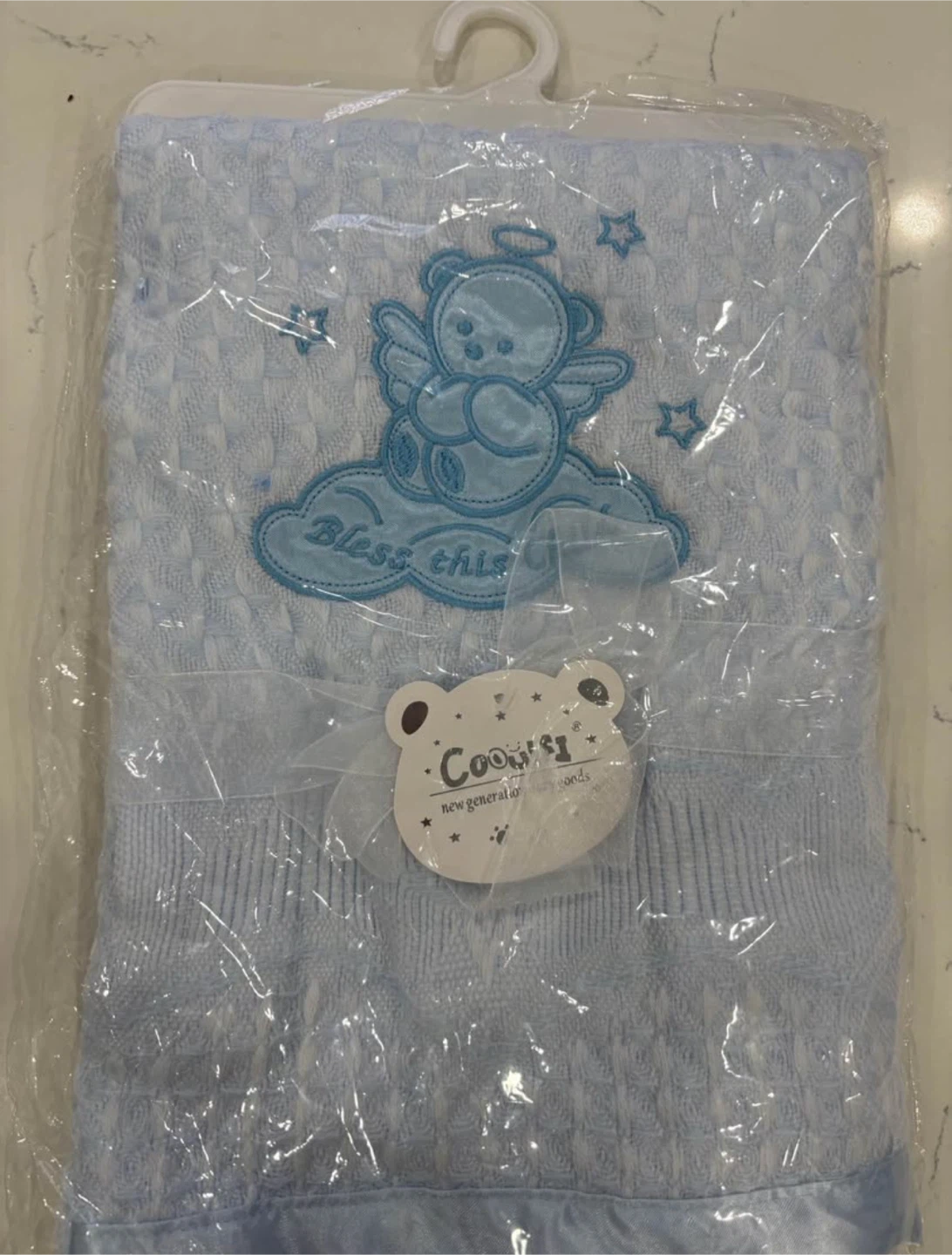 Cozy Clouds Baby Blanket