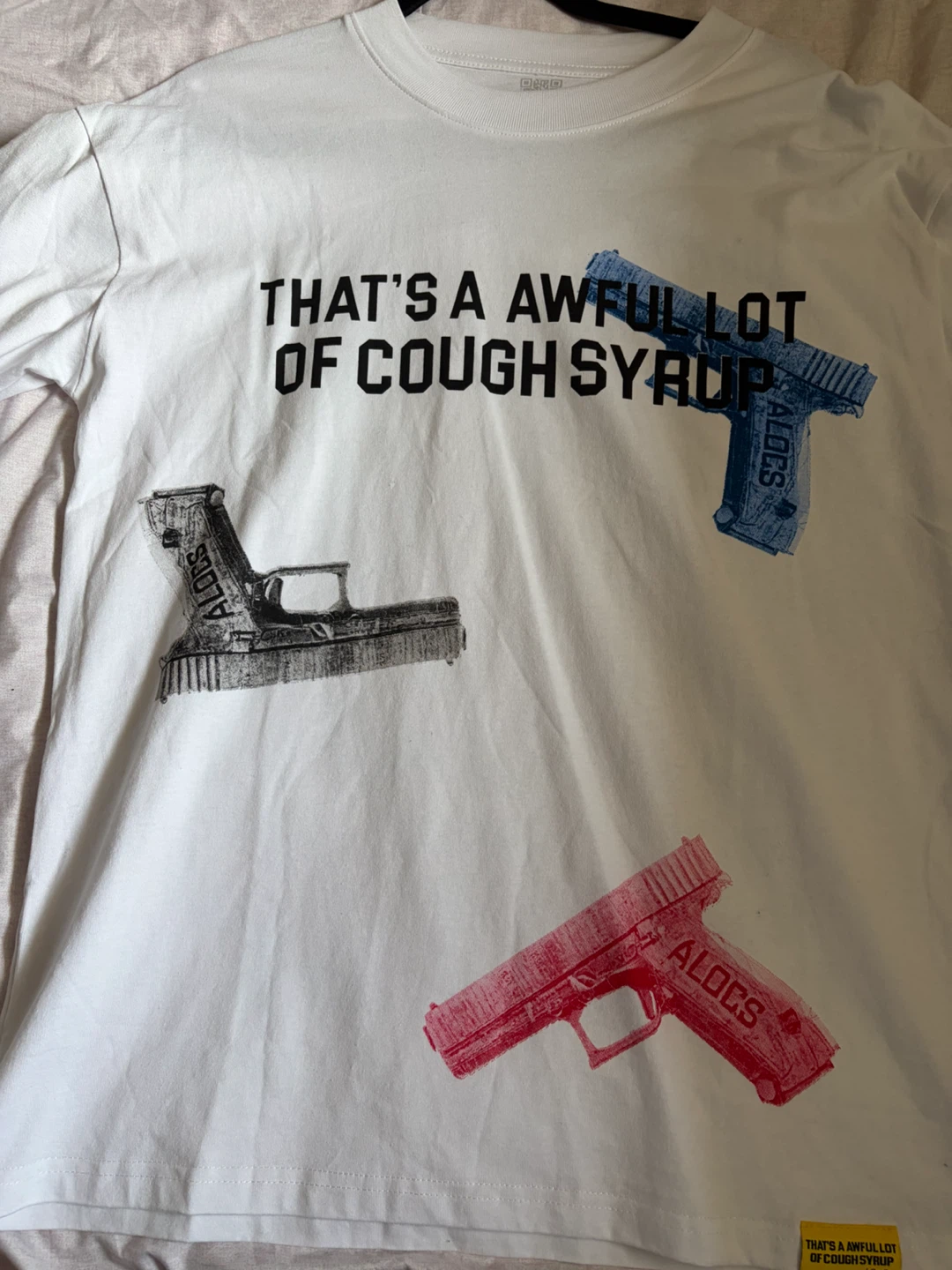 Awful Lot Of Cough Syrup T Shirt Size Small