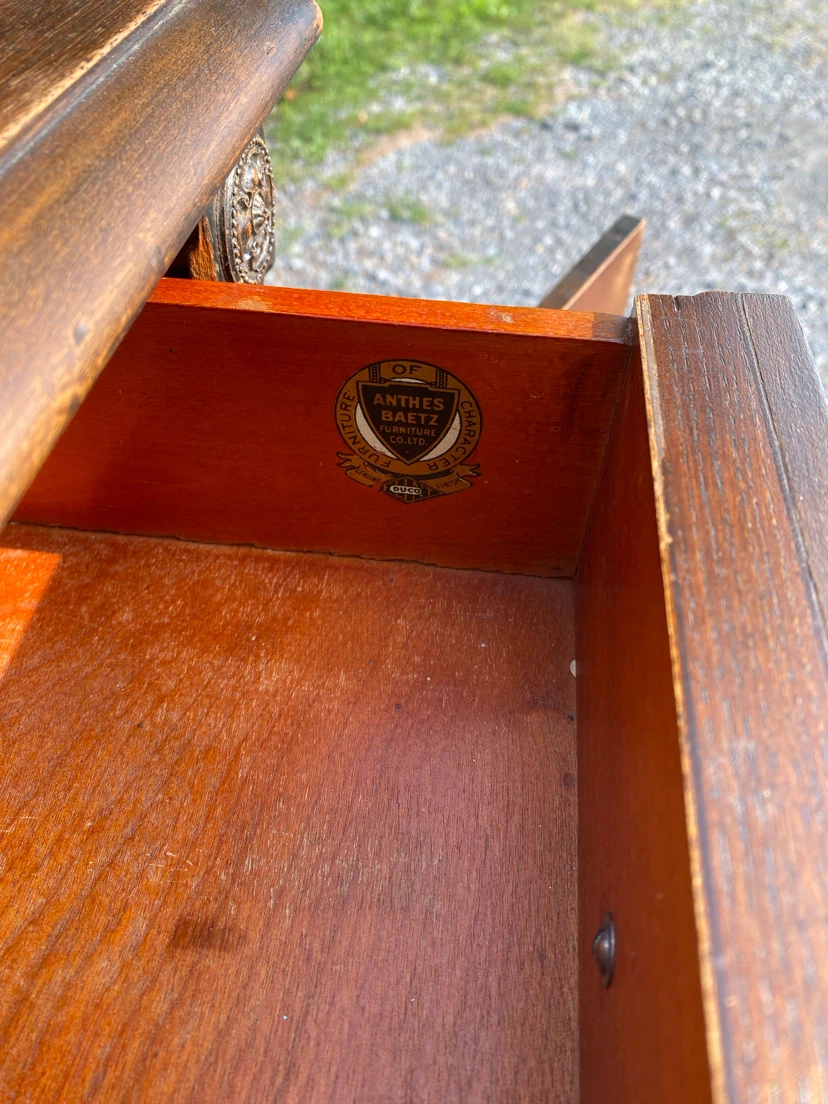 Antique Anthes Baetz Walnut Buffet / Sideboard (CAN DELIVER) - photo 2