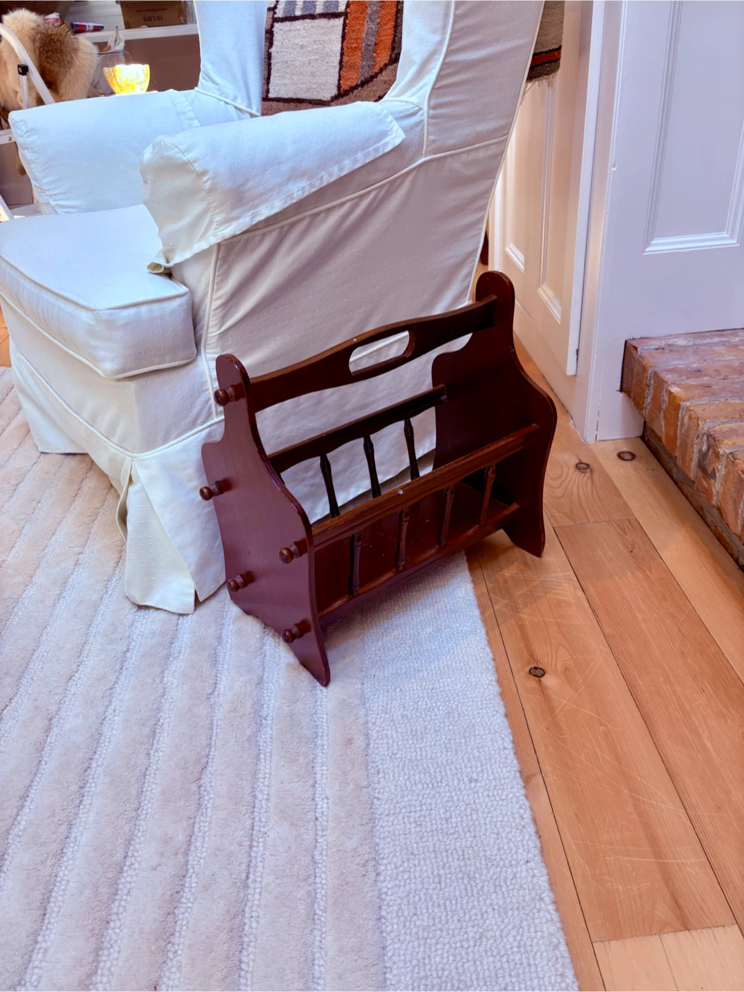 Wooden Magazine Rack - photo 2