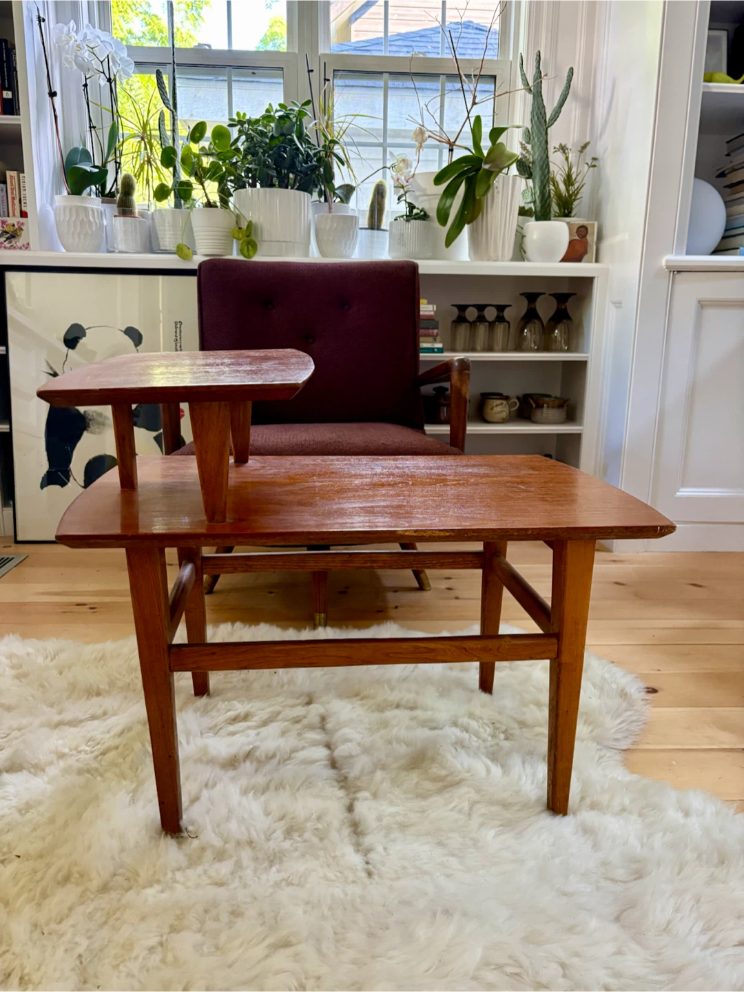 Vintage Tiered Side Table - photo 4