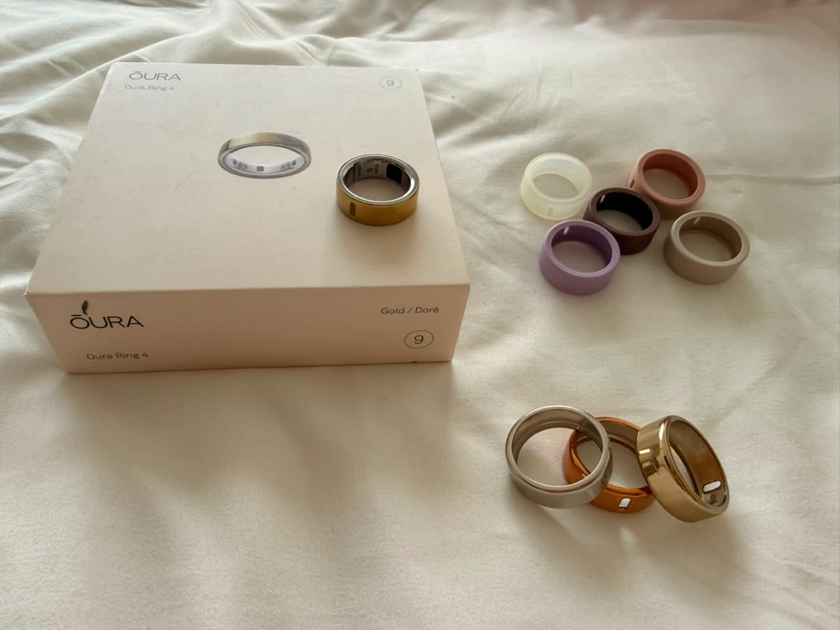 Oura Ring Gen 4 Size 9 - Gold - photo 3