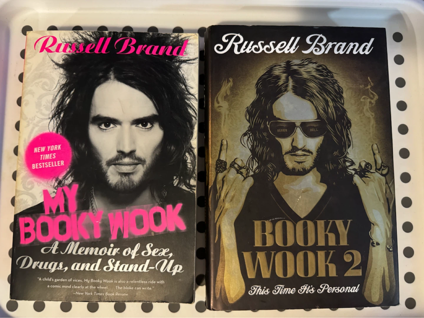 Russell Brand My Booky Wook & Booky Wook 2 Books