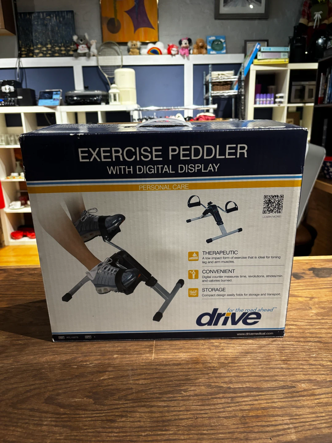 Drive Exercise Peddler with Digital Display
