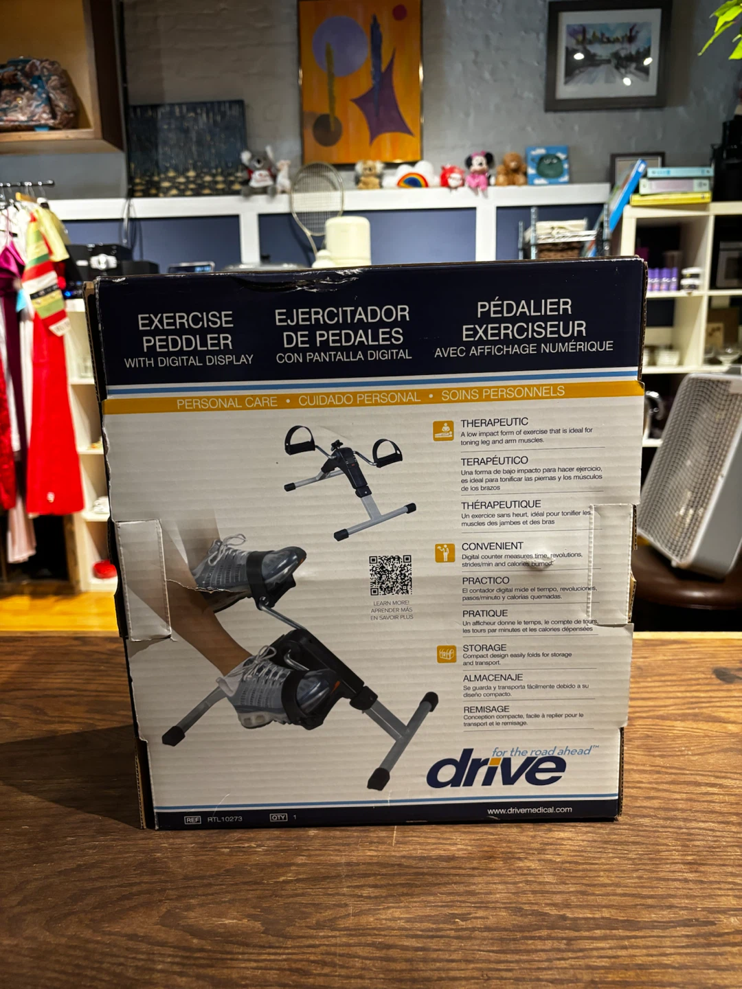 Drive Exercise Peddler with Digital Display - photo 2