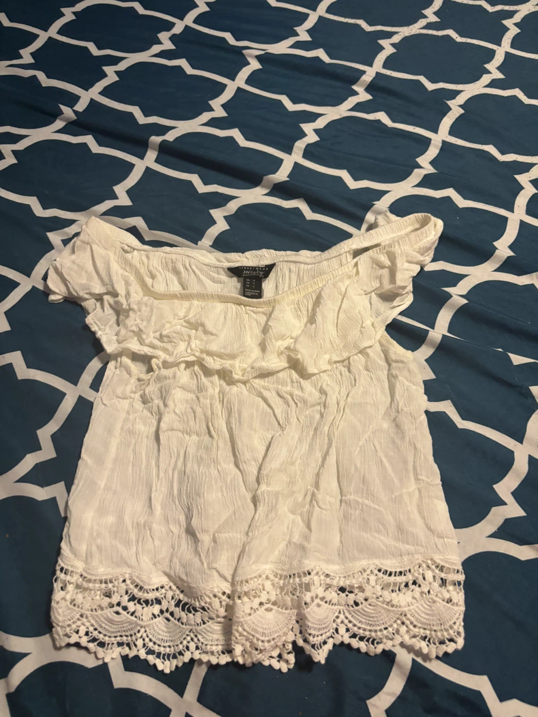 Streetwear Society Off-the-Shoulder Top