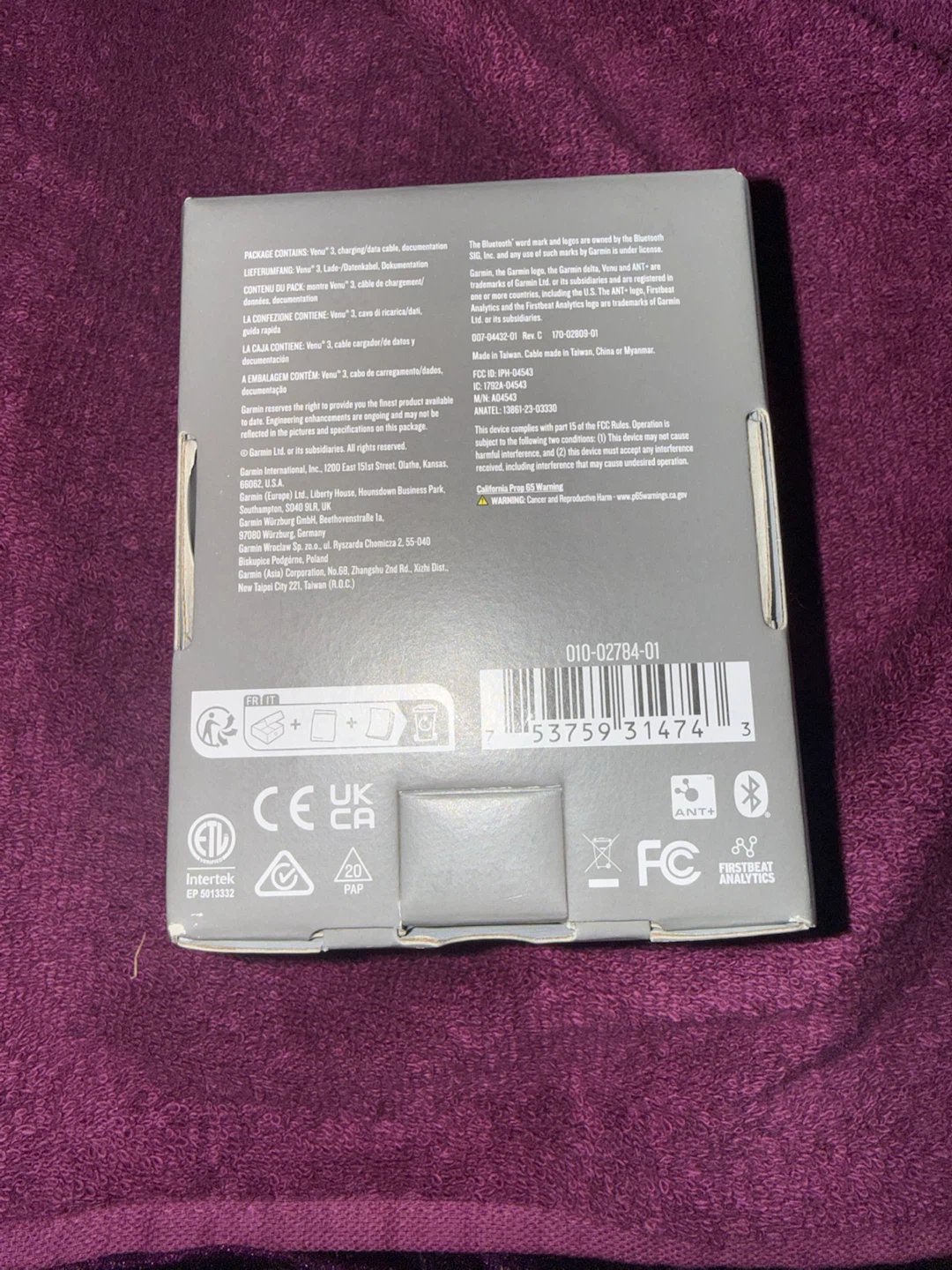 Garmin Venu 3 Health & Fitness GPS Smartwatch - photo 3